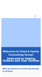 Mobile Screenshot of childfamilygroup.com